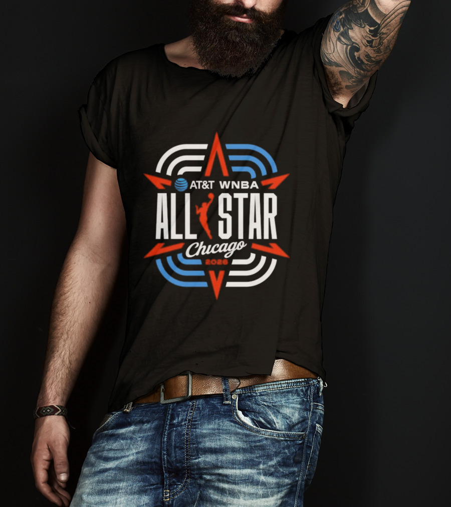 AT&T WNBA All Star Chicago 2026 T-Shirt