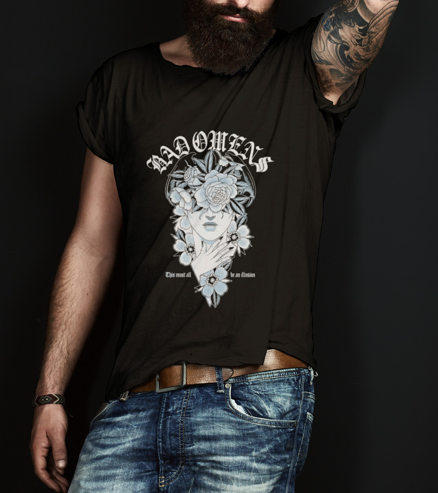 Bad Omens This Must All Be An Illusion Floral T-Shirt