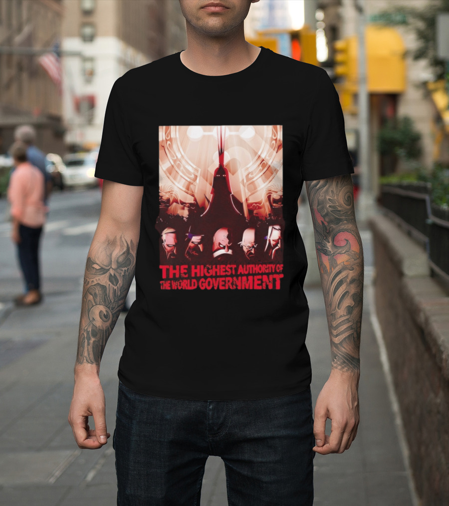 The Highest Authority Of The World Government Five Elders Scene T-Shirt