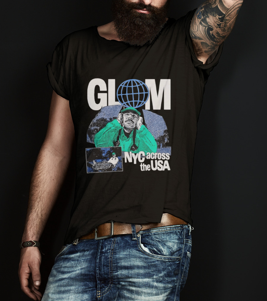 GLOM NYC Across The USA Tour 2026 Headlining Event With Dates T-Shirt