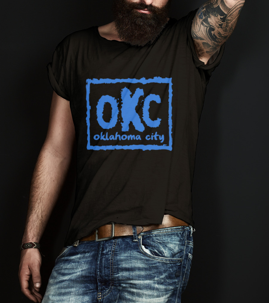 OKC Oklahoma City Thunder NWo Blue T-Shirt