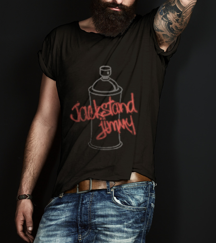 Jackstand Jimmy Turbos And Nitrous Slow And Steady Wins The Race Spray Can T-Shirt
