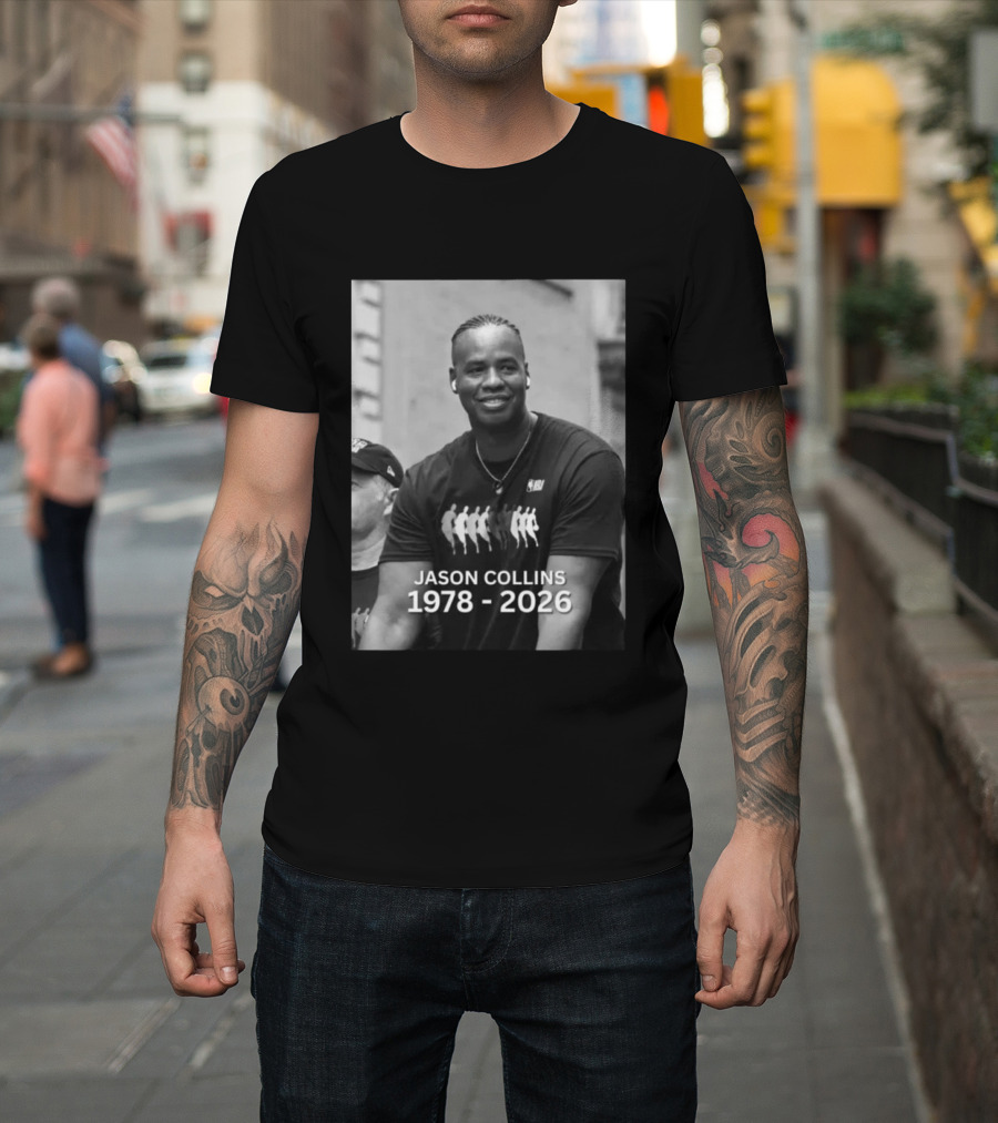 Jason Collins 1978 2026 NBA Recognition T-Shirt
