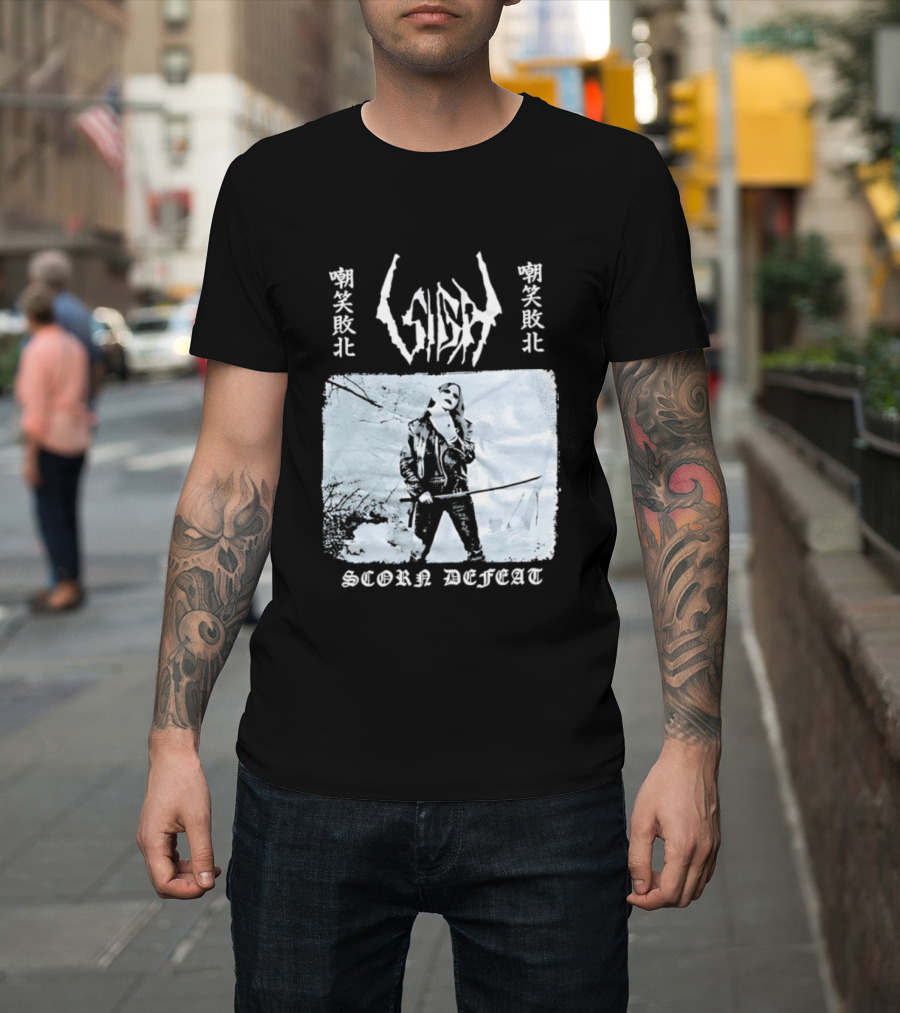 Sigh Scorn Defeat Samurai Japanese Metal T-Shirt