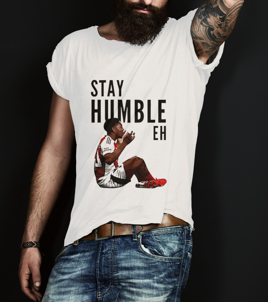 Myles Lewis Skelly Stay Humble Eh Arsenal Football Meme T-Shirt