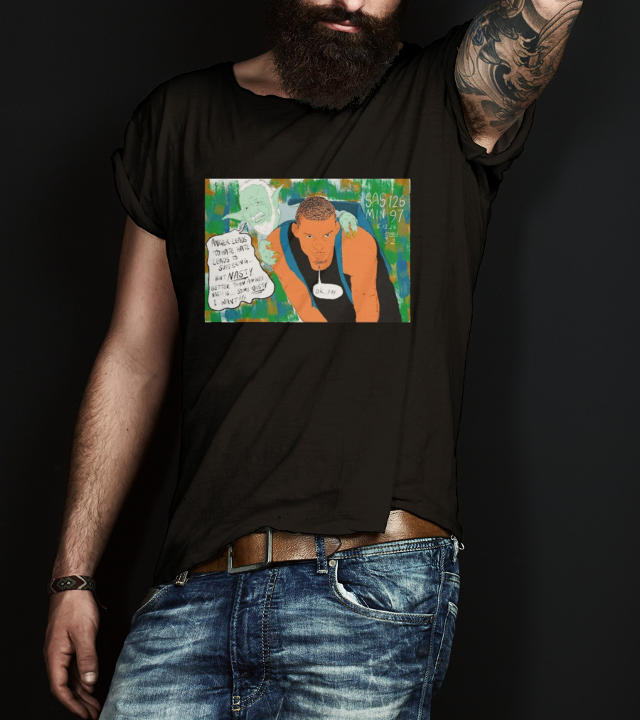 SAS 126 MIN 97 Baby Yoda Pop Anger Leads To Hate Nasty Alien Wemby Ok Pop T-Shirt