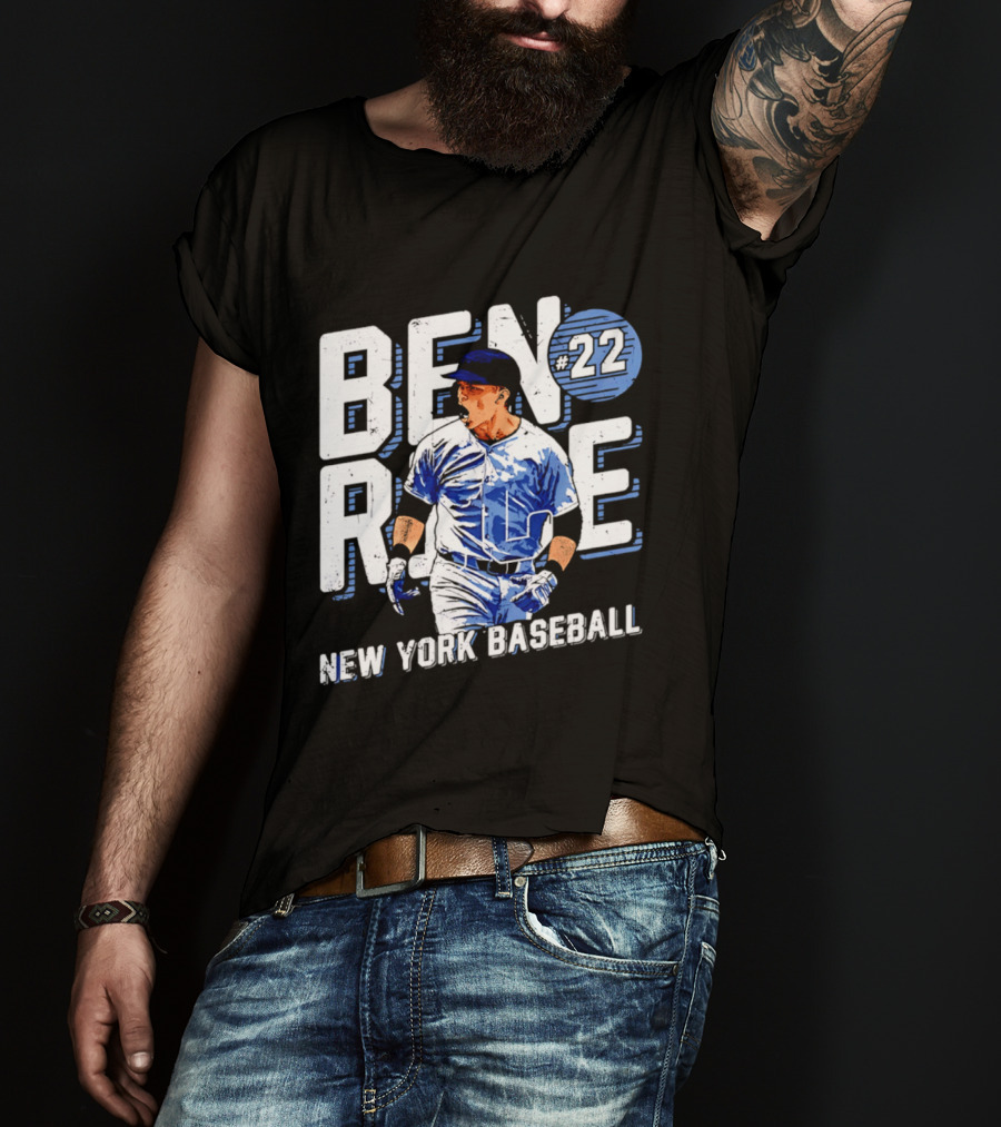 Ben Rice 22 New York Baseball T-Shirt