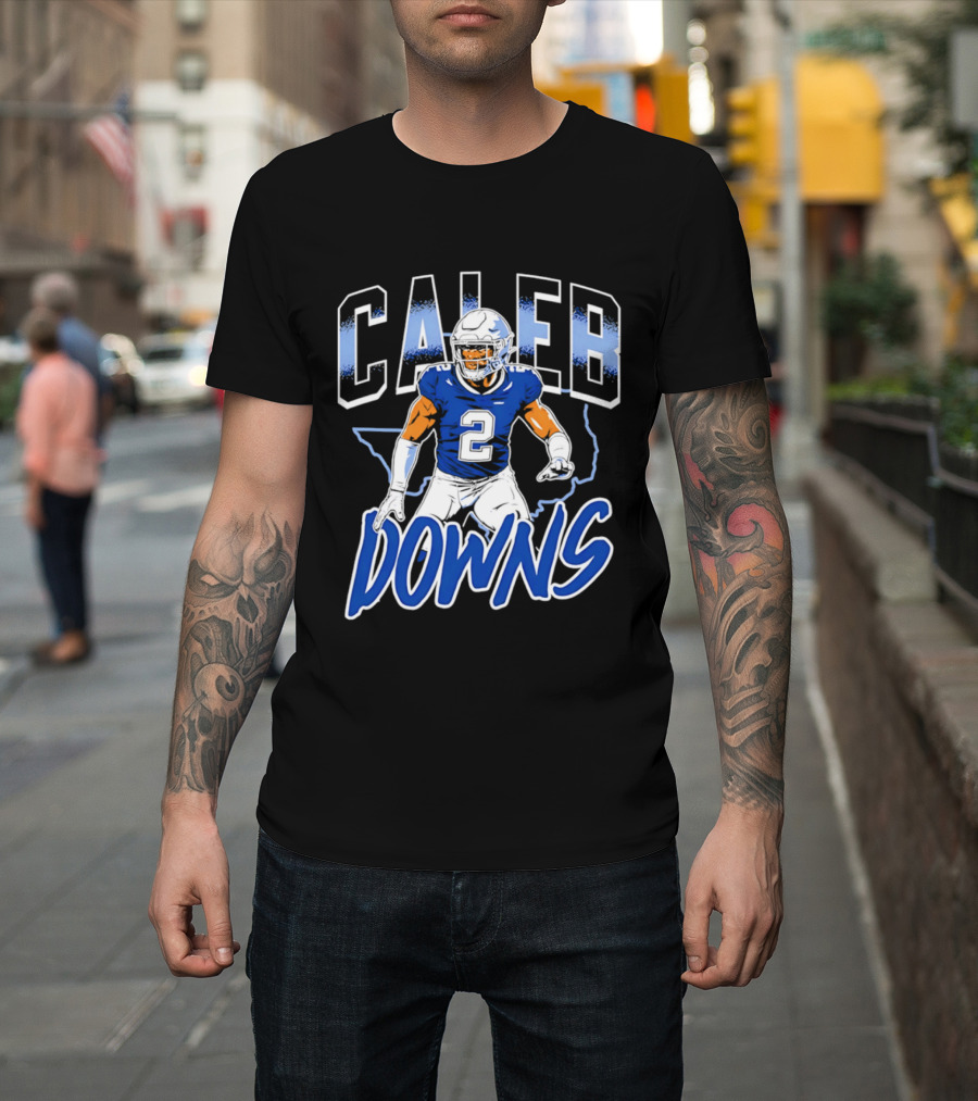 Caleb Downs Dallas Cowboys Football Number 2 T-Shirt