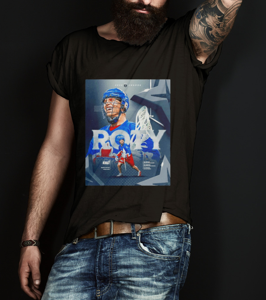 2026 Awards ROTY CJ Kirst Toronto Rock Lacrosse Highlights T-Shirt