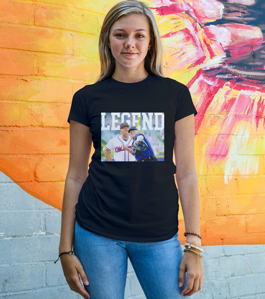 Legend Bobby Cox Old Atlanta Braves T-Shirt