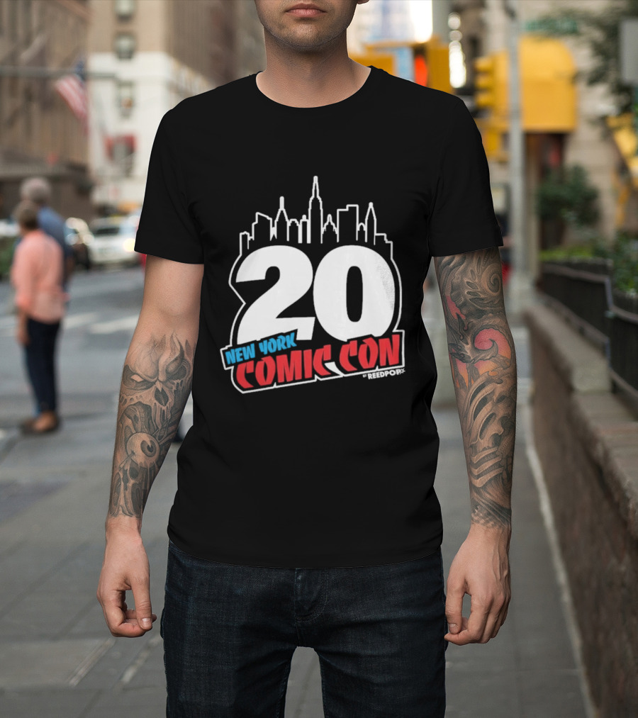 New York Comic Con 20th Anniversary 2026 Skyline Celebration NYCC T-Shirt