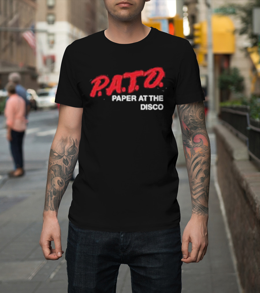 P.A.T.D. Paper At The Disco Bold Red T-Shirt