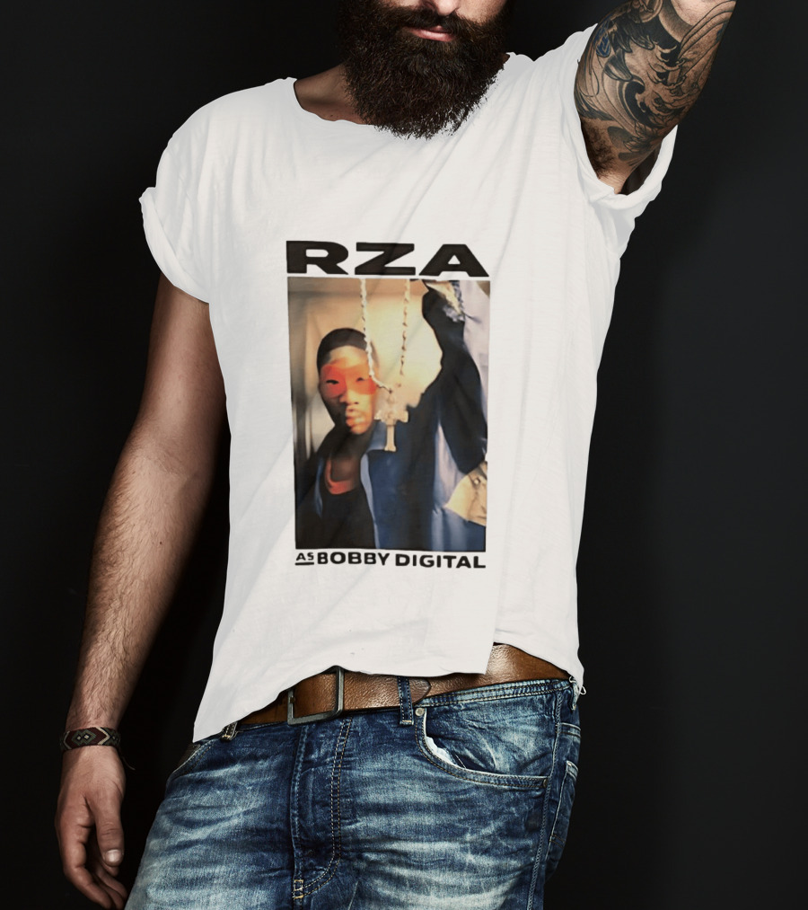 RZA Bobby Digital Mask And Chain T-Shirt