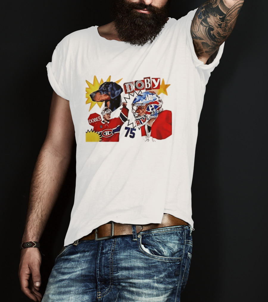 Jakub Dobes Doby Montreal Canadiens 75 T-Shirt