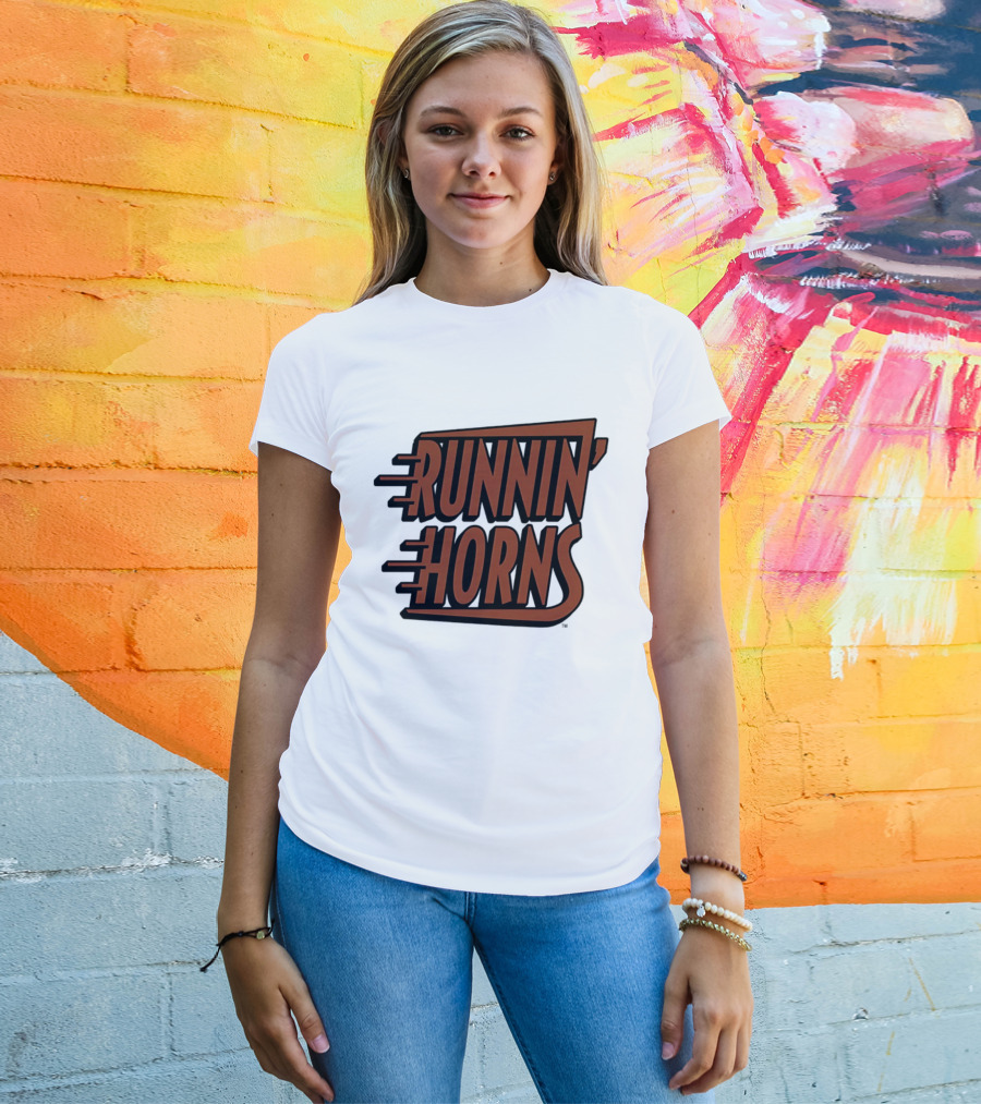 Texas Longhorns Runnin' Horns Basketball 2026 Sports Team Spirit T-Shirt