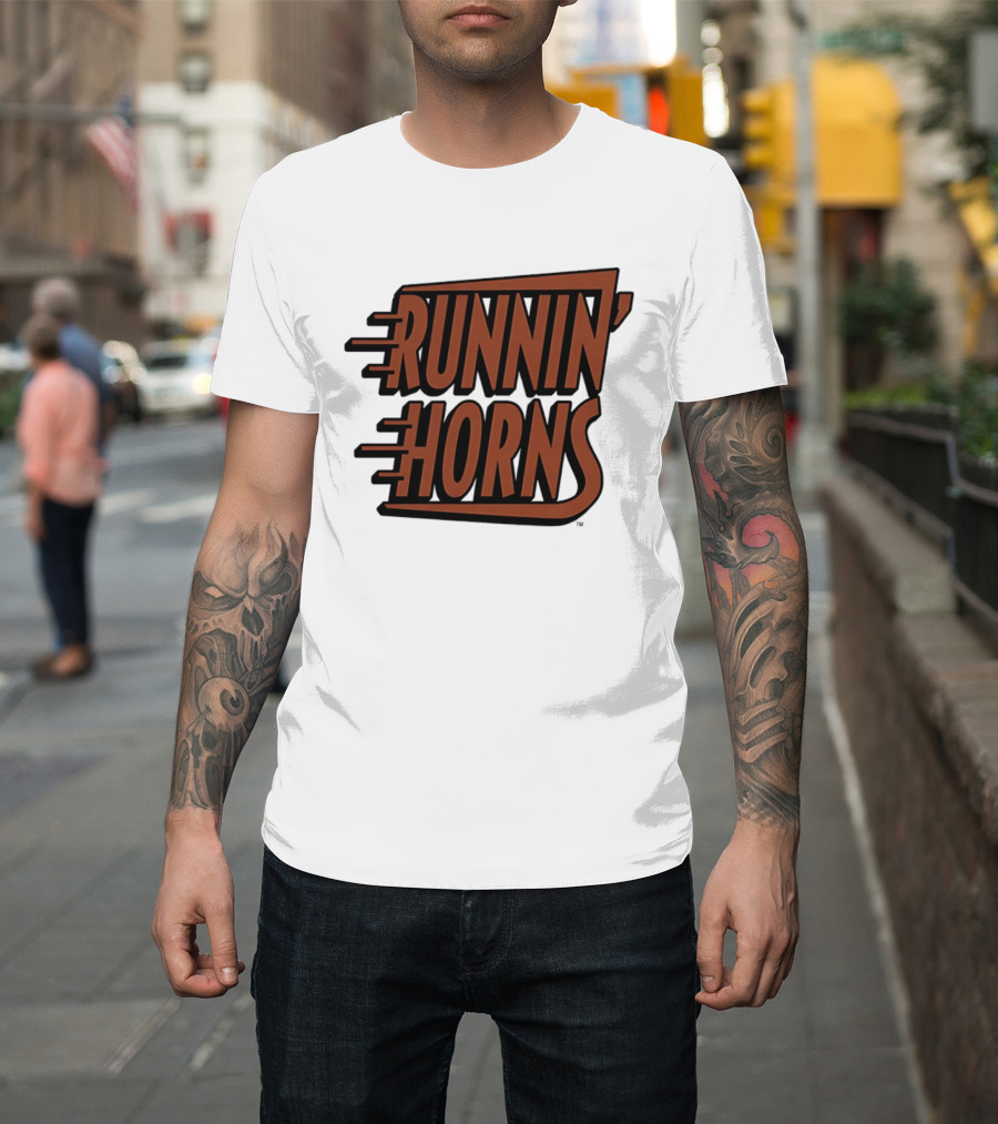 Texas Longhorns Runnin' Horns Basketball 2026 Sports Team Spirit T-Shirt