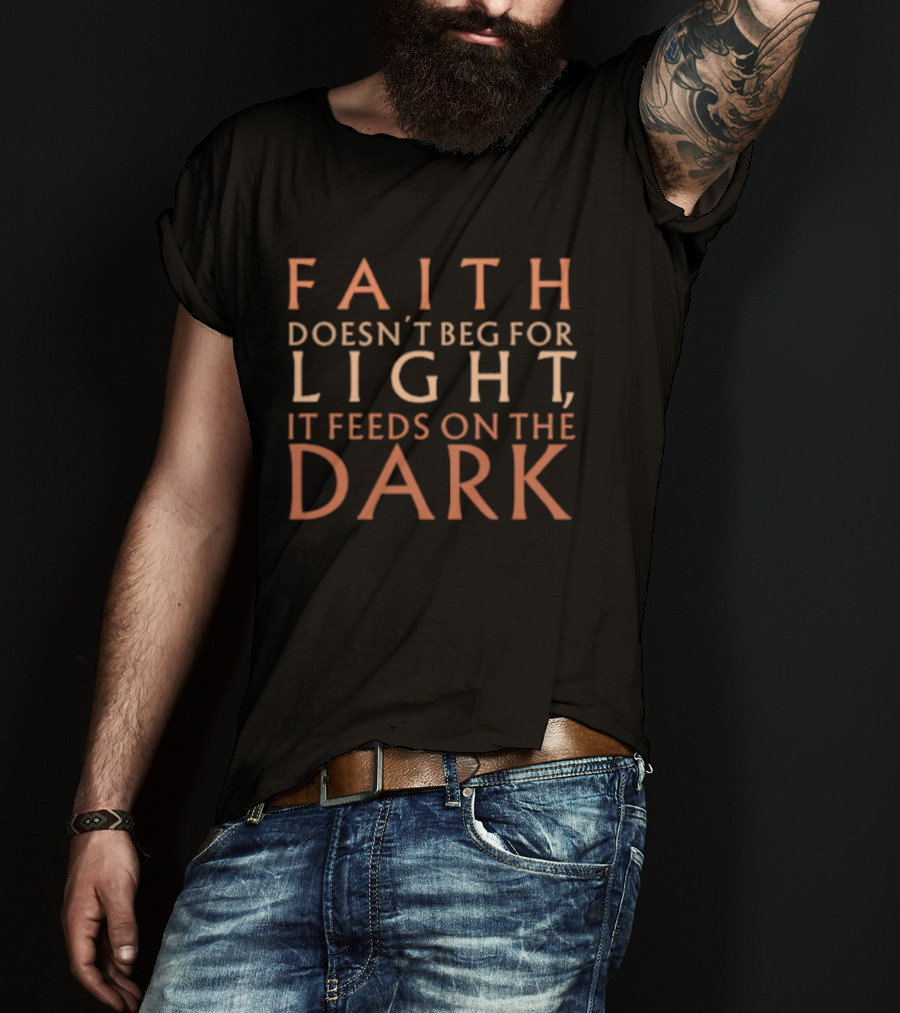 Tarja Turunen Merchandise Faith Lyrics Fission Noir T-Shirt