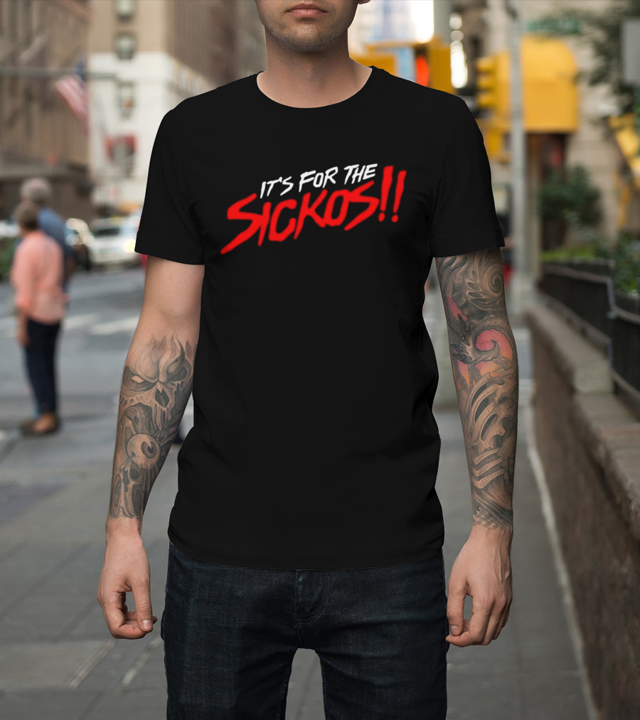 AEW It's For The Sickos Wrestling Fan T-Shirt