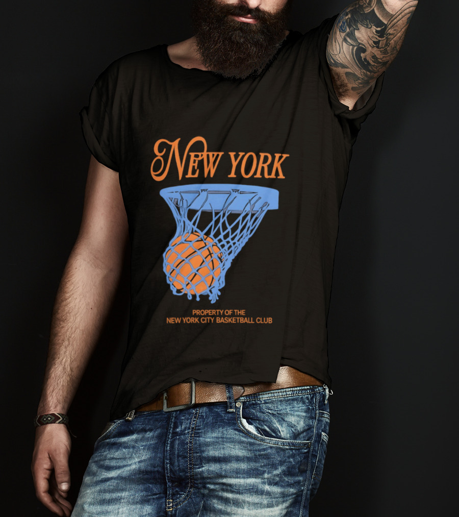 New York Basketball Property Of The New York City Basketball Club T-Shirt
