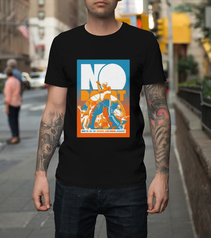 No Doubt May 21 23 24 Sphere Las Vegas 2026 T-Shirt