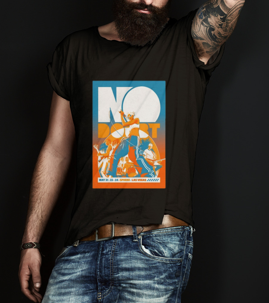 No Doubt May 21 23 24 Sphere Las Vegas 2026 T-Shirt