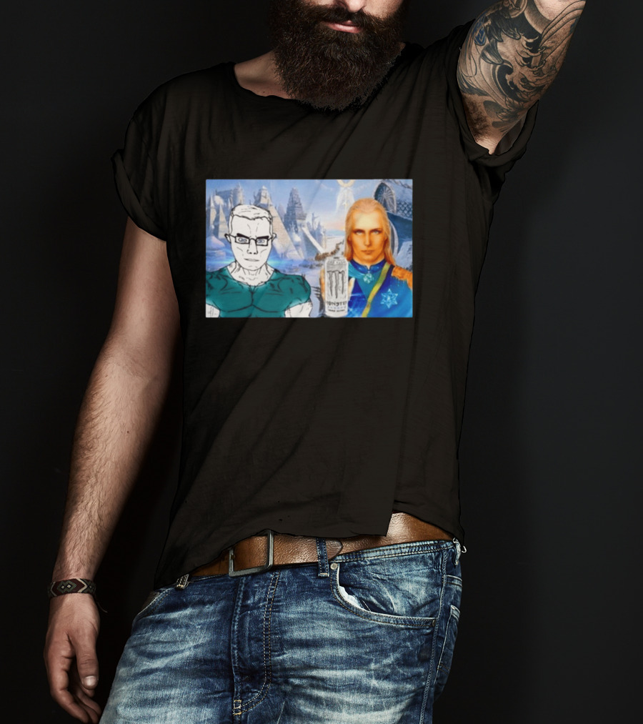 Hyperborea Chudjak Agartha Chud Meme Monster Drink 2026 T-Shirt