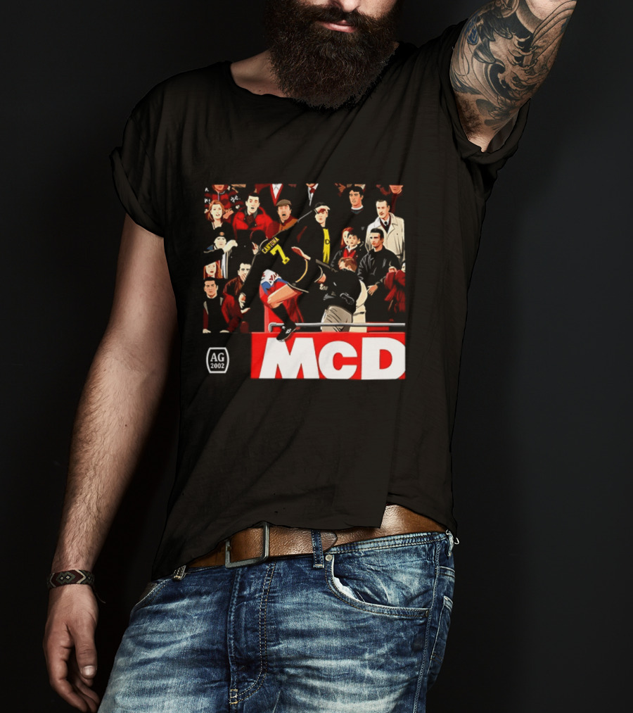 Oh Ah Kung Fu Cantona Kick Crowd Scene MCD T-Shirt