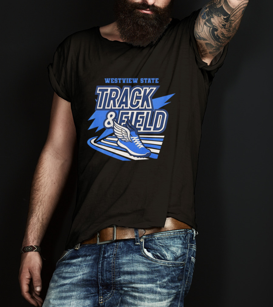 Westview State Track And Field 2026 Winged Shoe T-Shirt