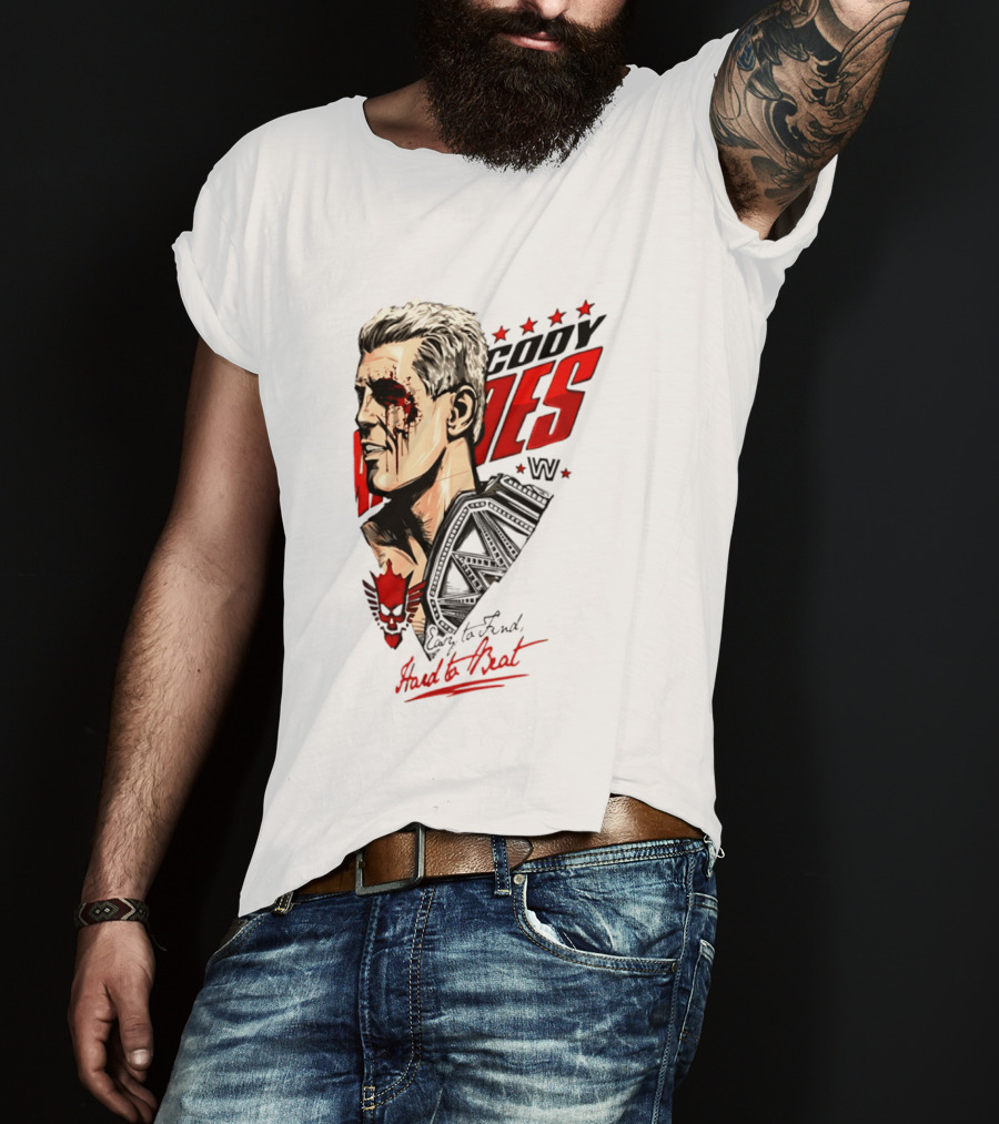 Cody Rhodes WWE Easy To Find Hard To Beat T-Shirt