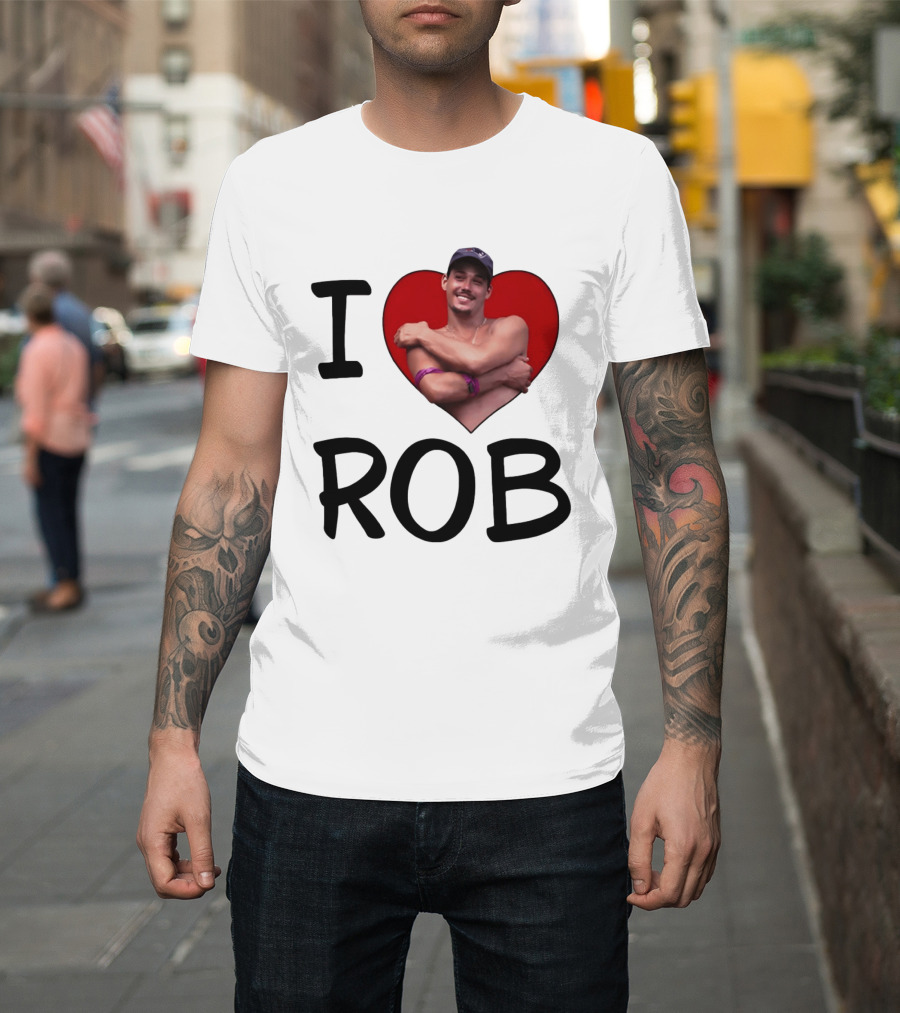 I Heart Rob Boston Rob Mariano Hugging Image T-Shirt