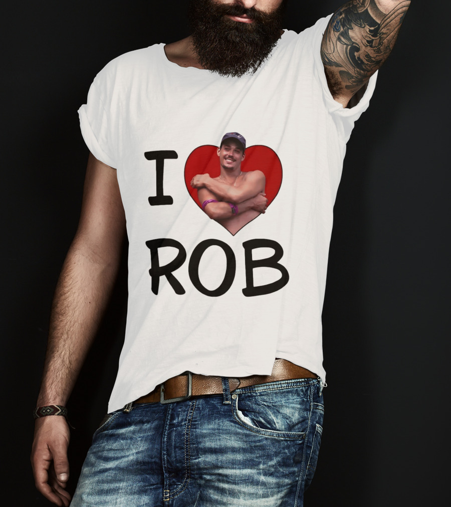I Heart Rob Boston Rob Mariano Hugging Image T-Shirt
