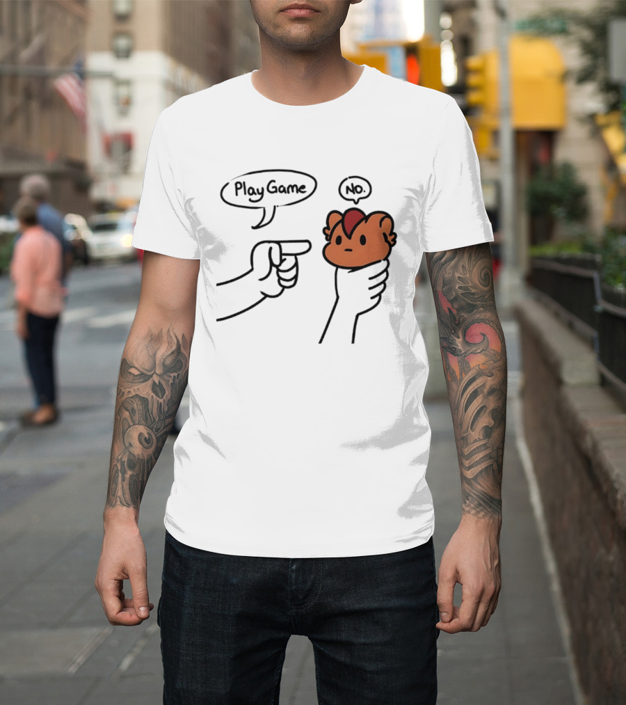 Jyggy Play Game No Gesture Meme Humor T-Shirt