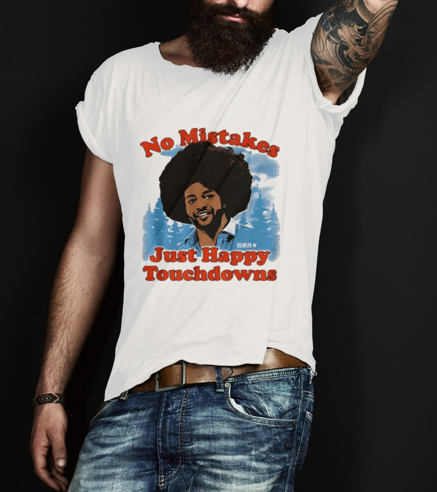 Rome Odunze No Mistakes Just Happy Little Touchdowns NFLPA T-Shirt
