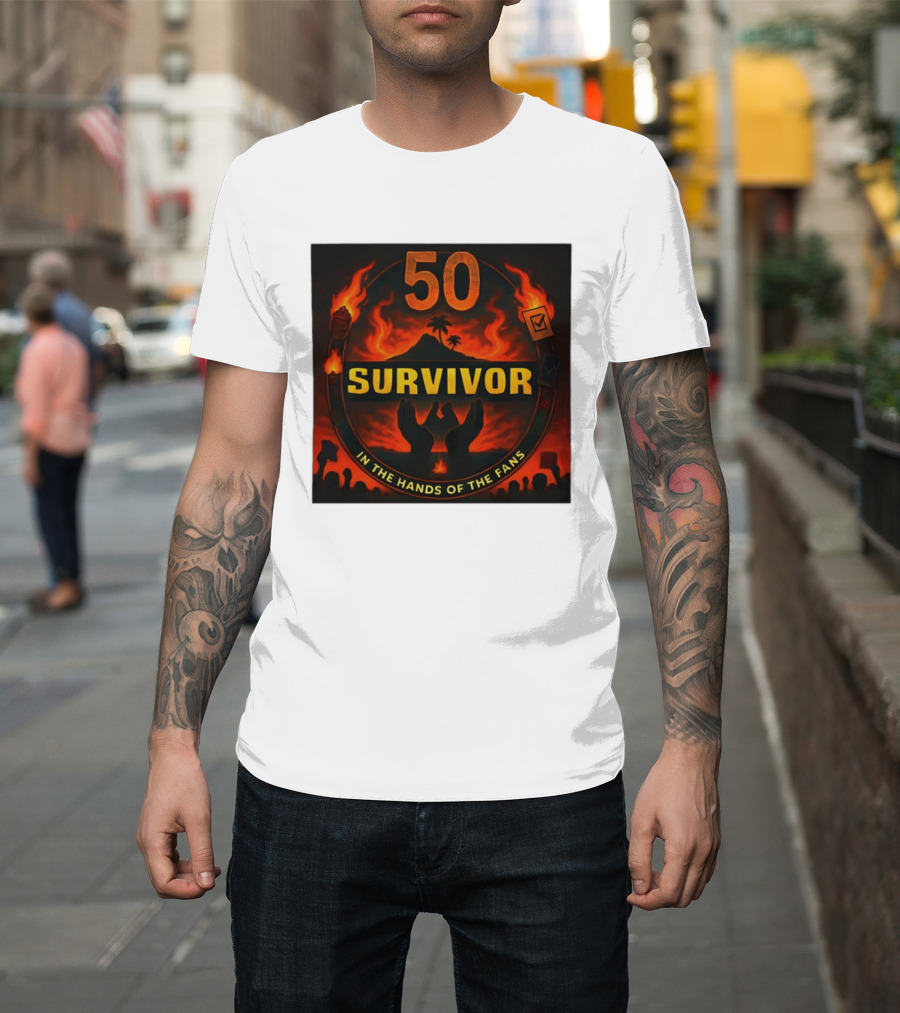 Survivor 50 Season Outwit Outplay Outlast In The Hands Of The Fans T-Shirt
