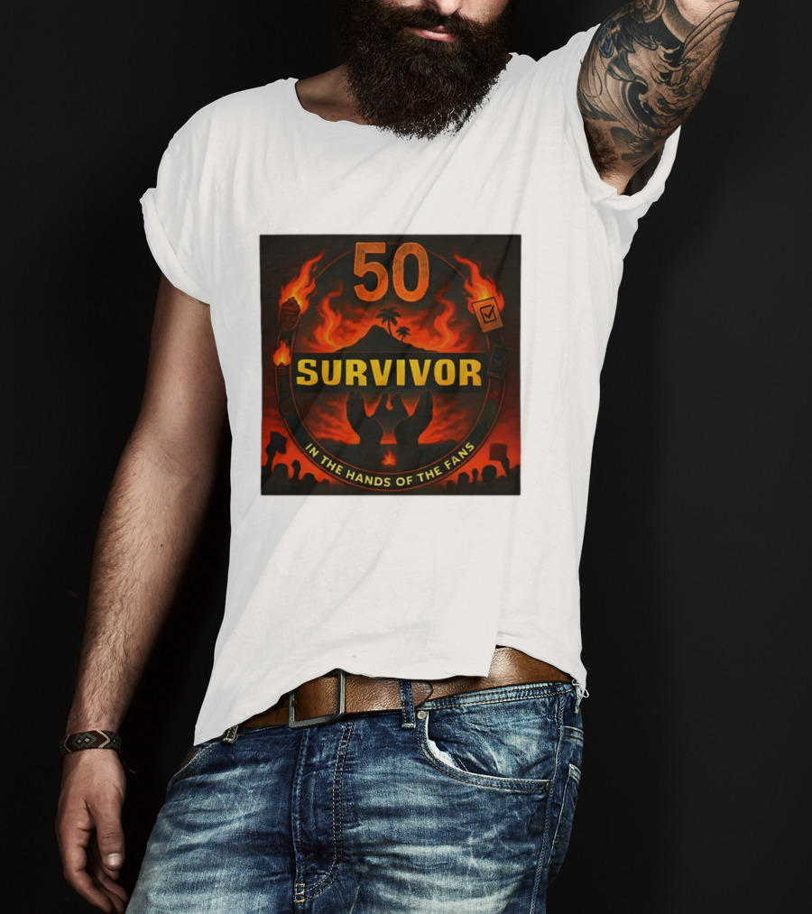 Survivor 50 Season Outwit Outplay Outlast In The Hands Of The Fans T-Shirt