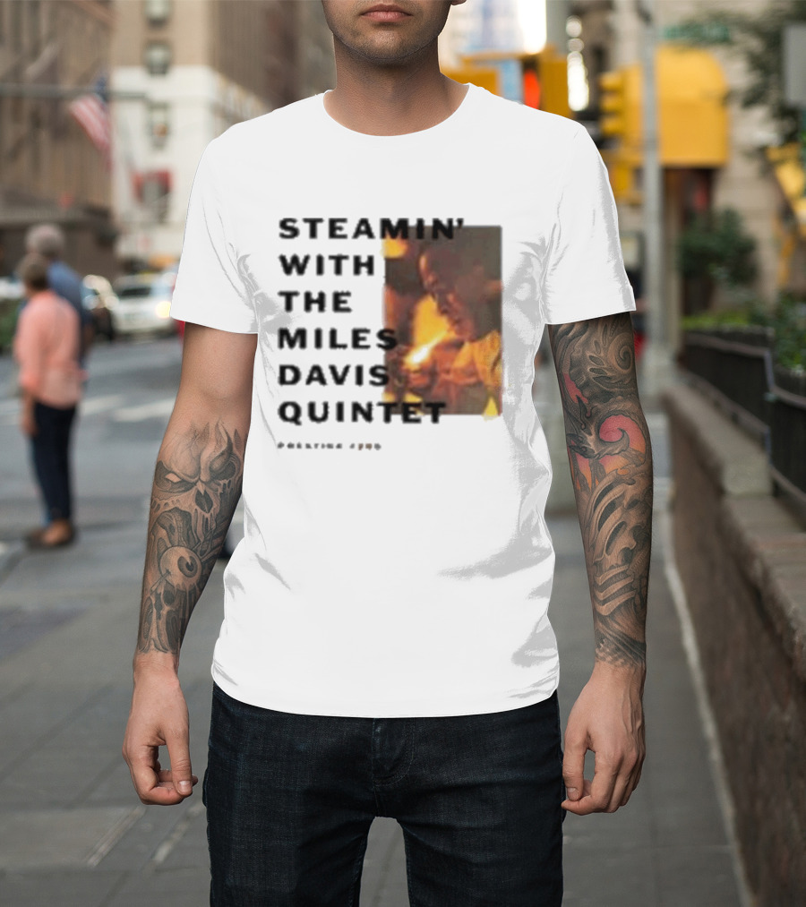 Steamin' With The Miles Davis Quintet Prestige 7200 T-Shirt