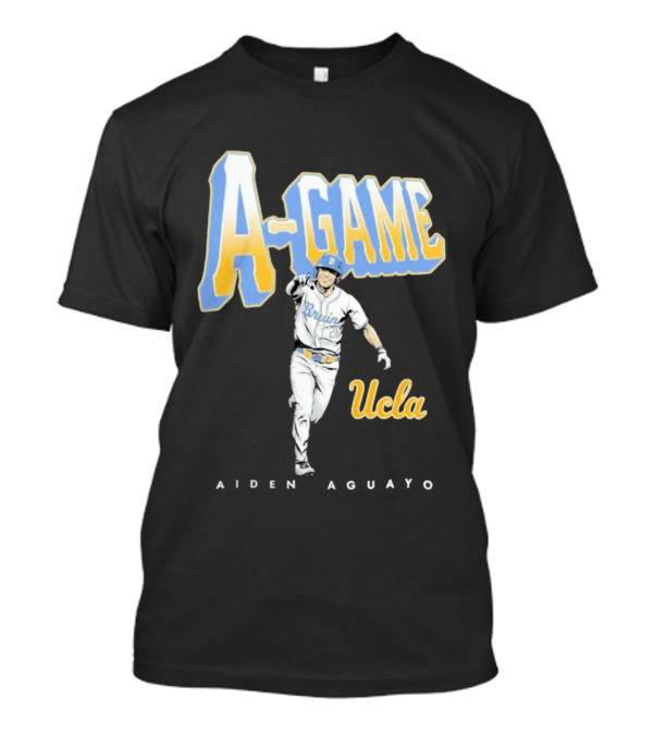 UCLA Bruins Baseball A Game Aiden Aguayo 2026 T-Shirt
