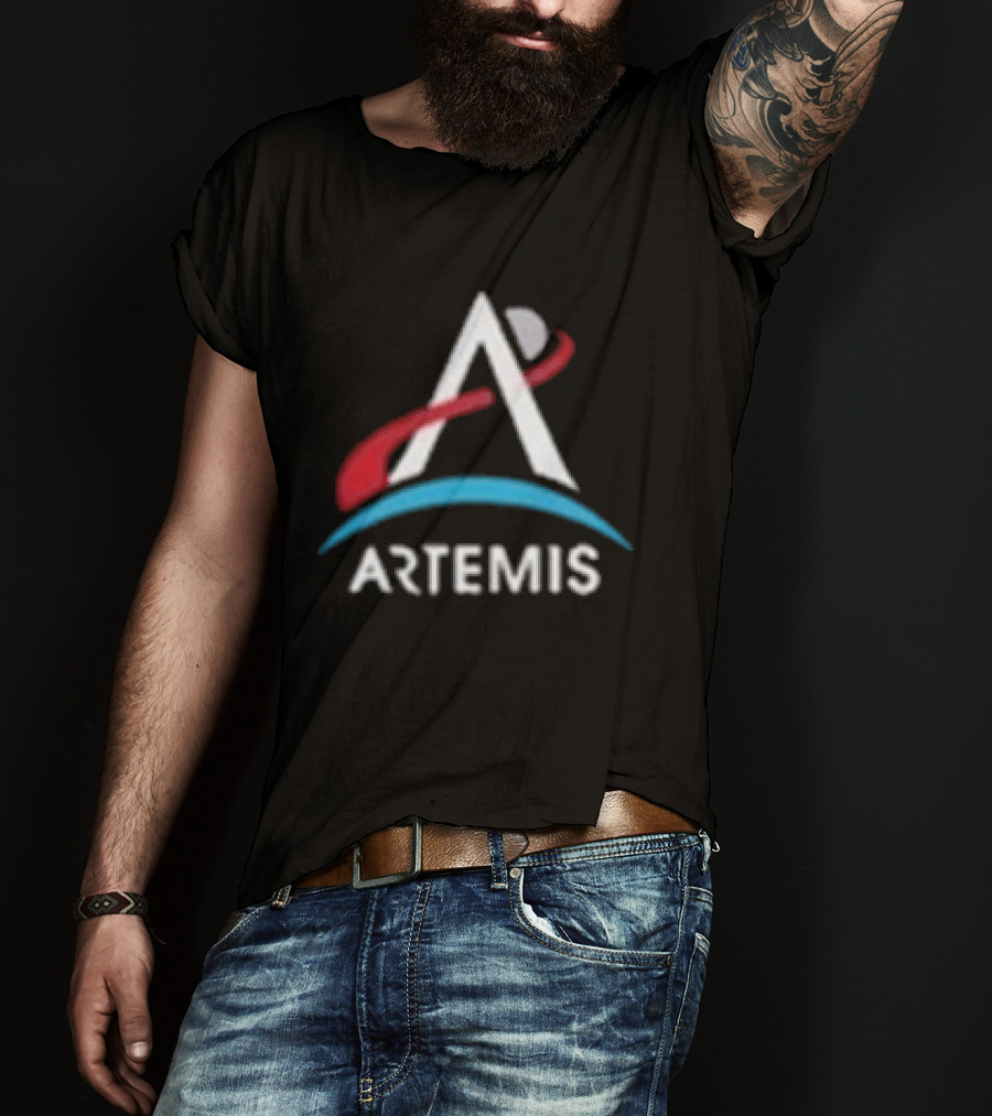 Artemis Apollo Past Meets Present Kennedy Space Center T-Shirt
