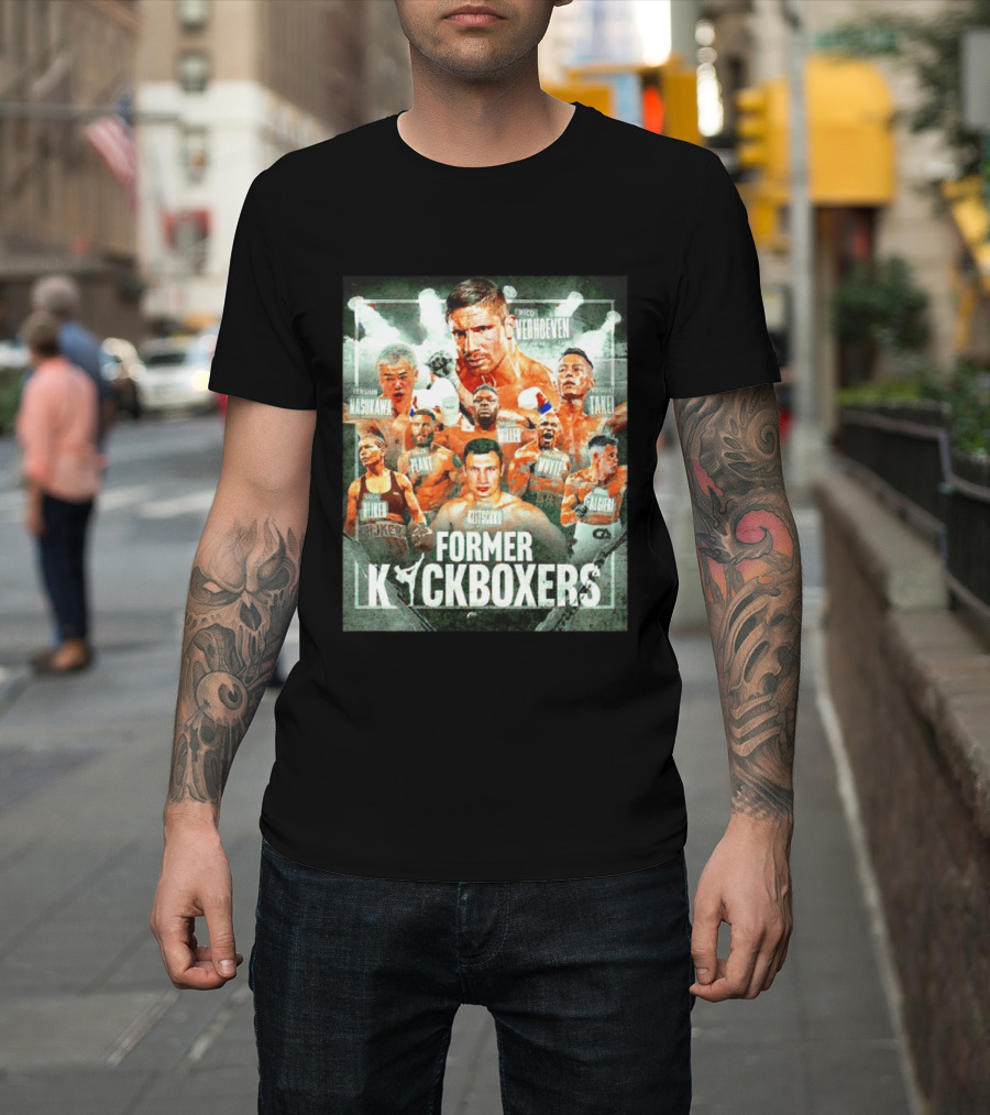 Rico Verhoeven Tenshin Nasukawa Yoshiki Takei Historic Kickboxing Legends T-Shirt