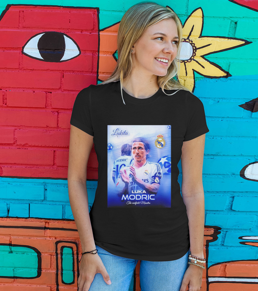 Real Madrid Luka Modric Midfield Maestro Lukita T-Shirt