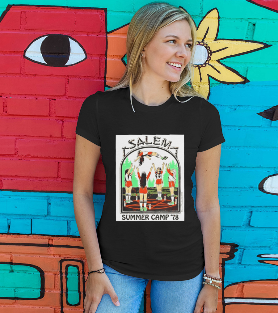Salem Summer Camp '78 Ritual With Girls In Red And White Outfits T-Shirt