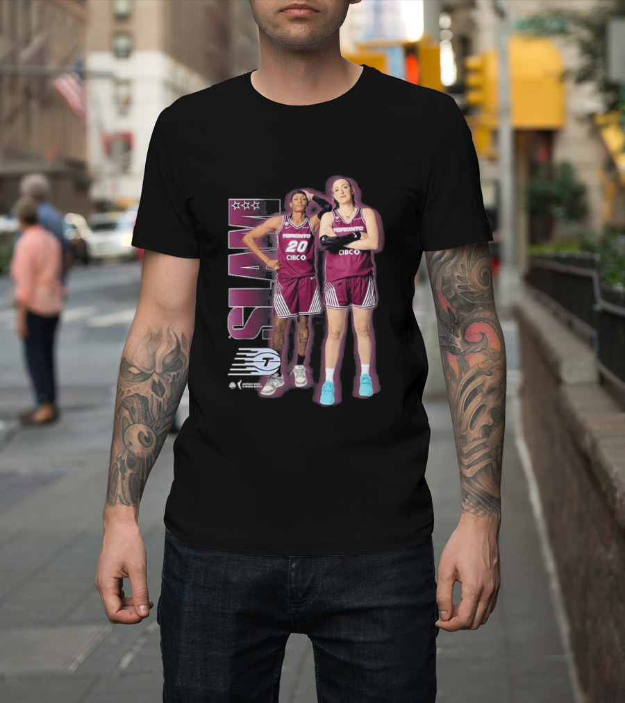 Slam 262 Toronto Marina Mabrey Brittney Sykes Remix Heavy T-Shirt