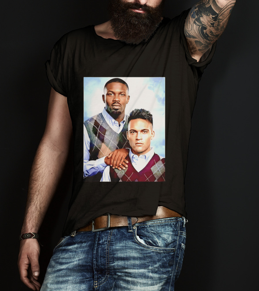 Marcus Thuram Lautaro Martinez Step Brothers Inter Milan T-Shirt