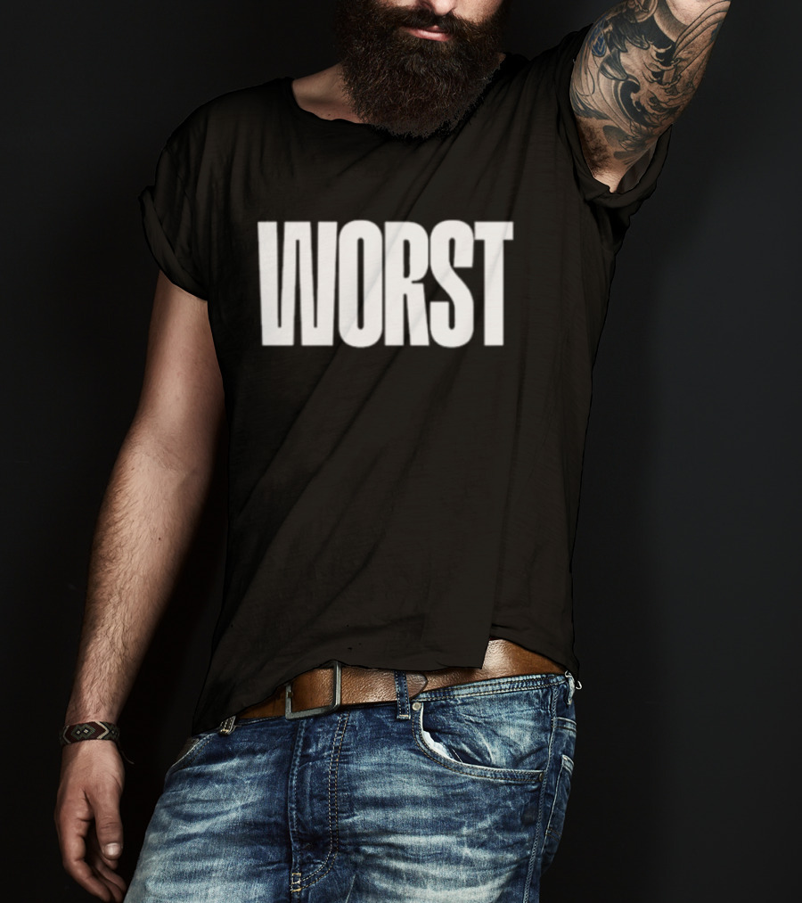 Mercha Worst Wht T-Shirt