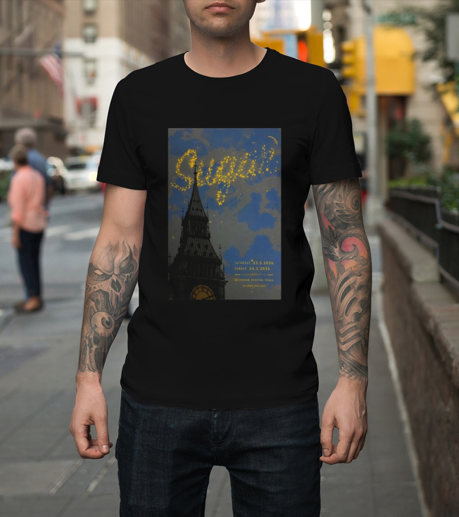 SUGAR Love You Even Still Tour 2026 Bob Mould London O2 Forum Kentish Town T-Shirt