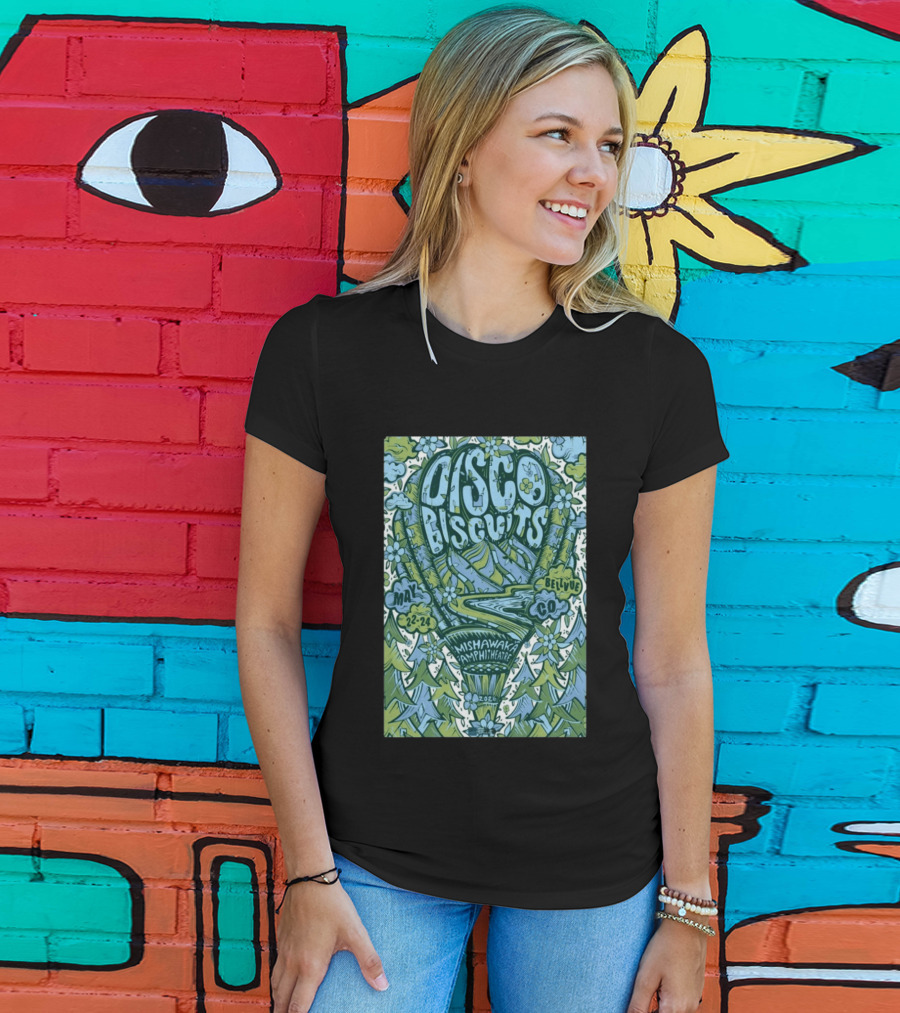 Disco Biscuits Mishawaka Amphitheatre May 22 24 2026 Bellvue CO T-Shirt
