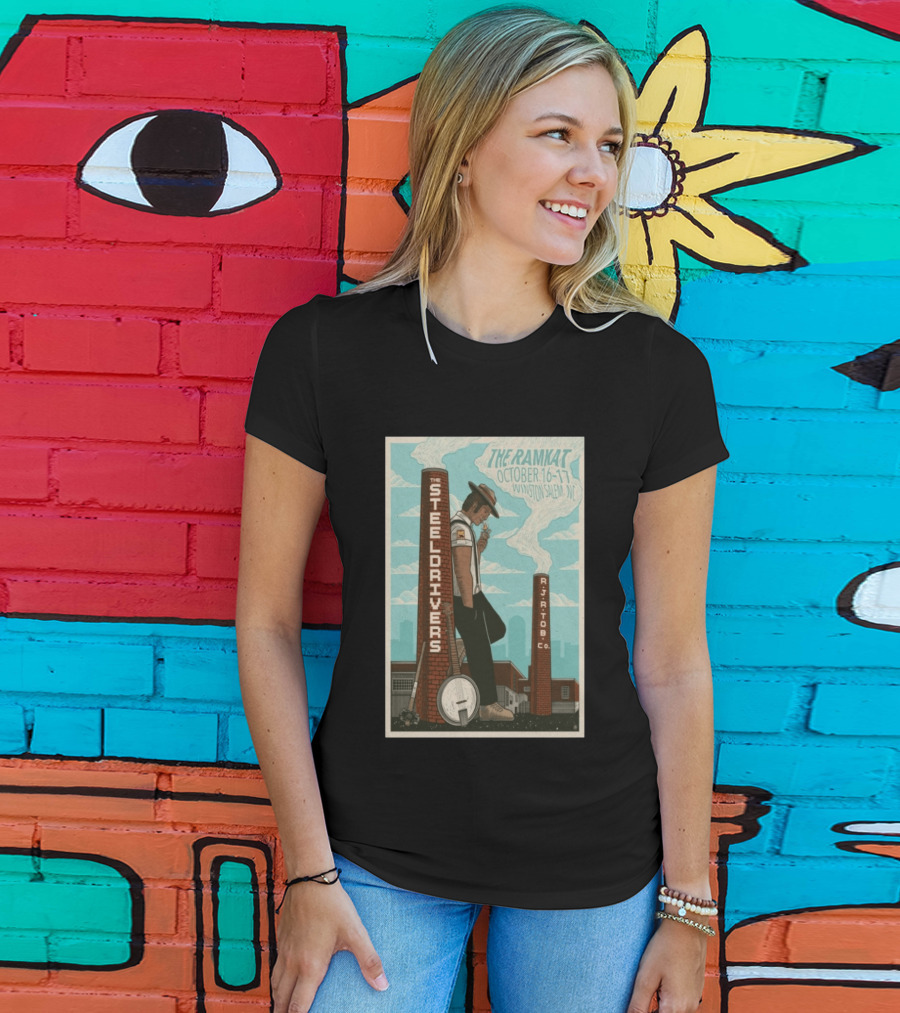 The SteelDrivers Concert The Ramkat Winston Salem October 16 17 2026 T-Shirt