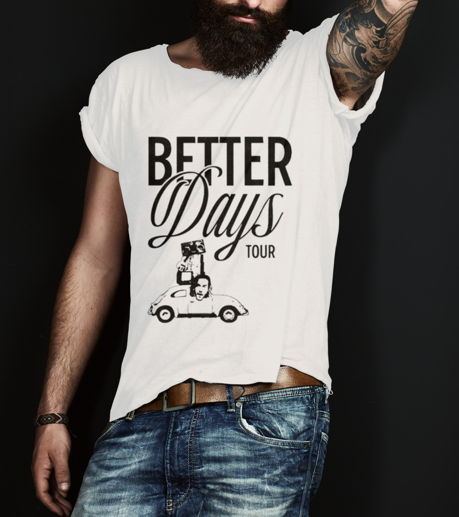 Better Days Tour Vintage Car Graphic Benjamin Ingrosso T-Shirt