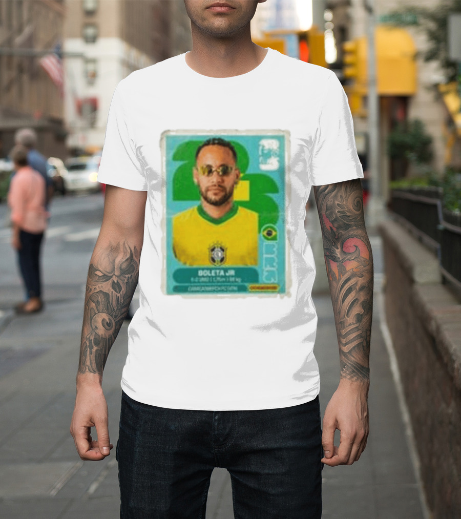 Boleta Jr 2023 Caracas Esporte Público Brasileira T-Shirt