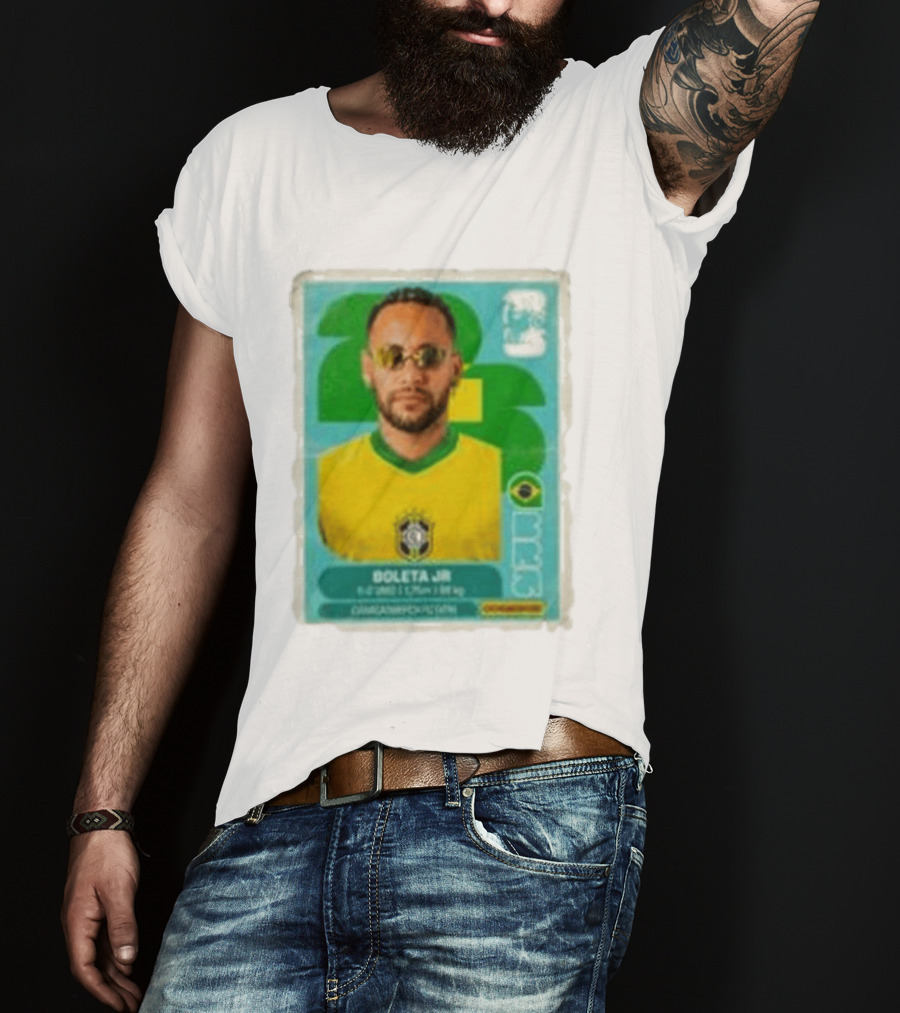 Boleta Jr 2023 Caracas Esporte Público Brasileira T-Shirt
